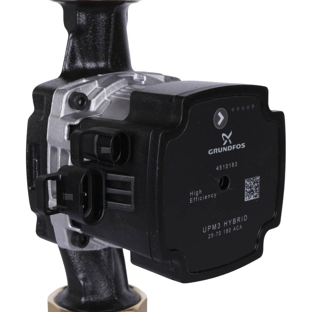 Группа насосная Meibes, поколение 8, UK с нас. Grundfos UPM3 Hybrid 25-70* , прямой контур, 1, M66811.36