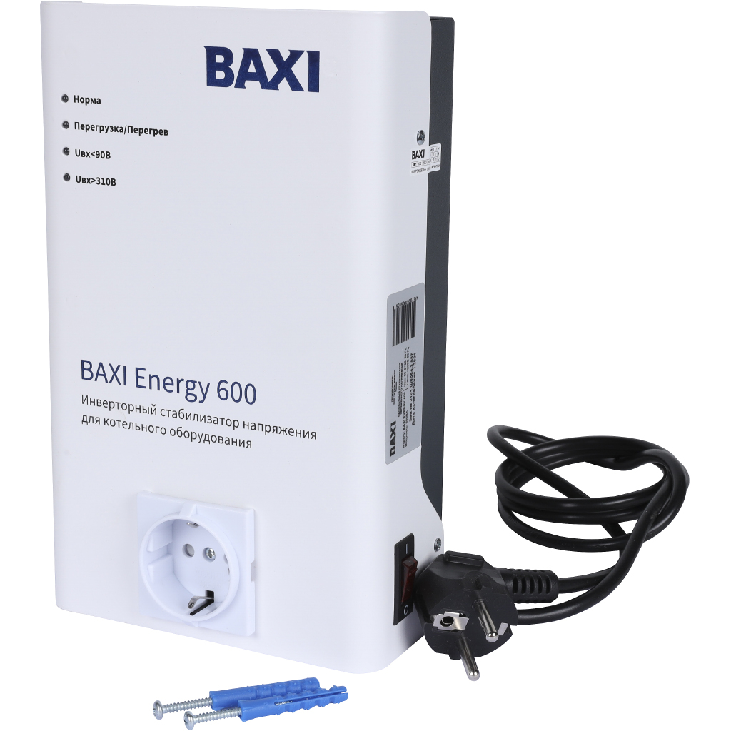 Инверторный стабилизатор BAXI ENERGY 600 для котельного оборудования, ST60001