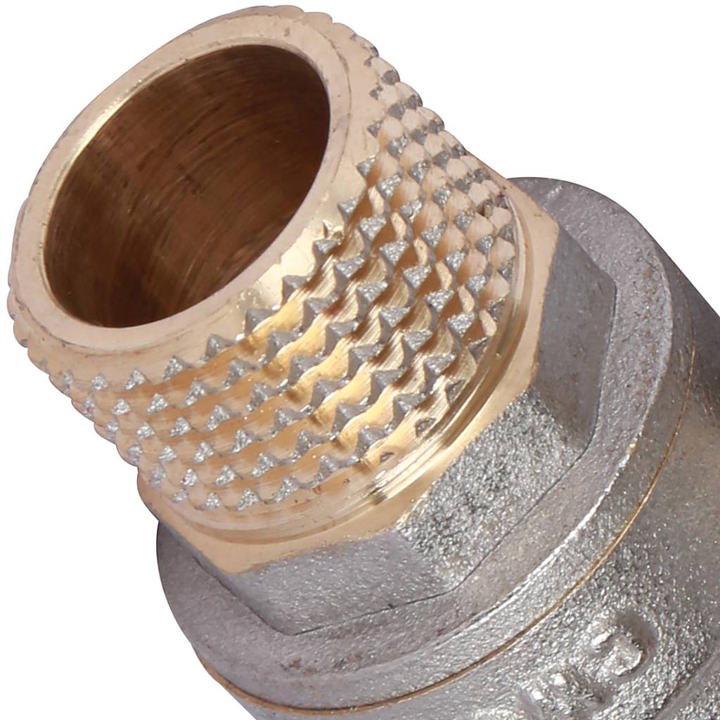 Кран шаровой ROMMER 1/2 ВН/НР, ручка рычаг, RBV-0002-0210315