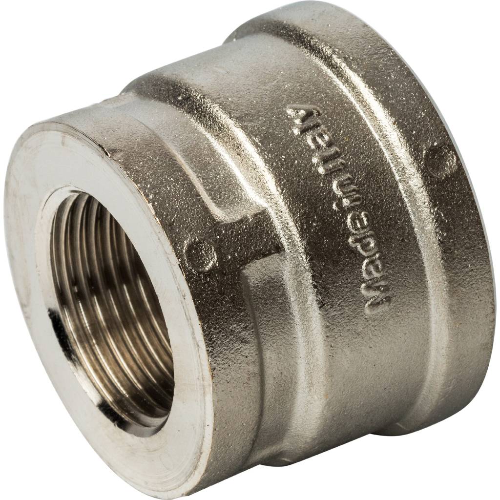 Муфта STOUT ВВ переходная никелированная 1 1/2X1, SFT-0006-001121