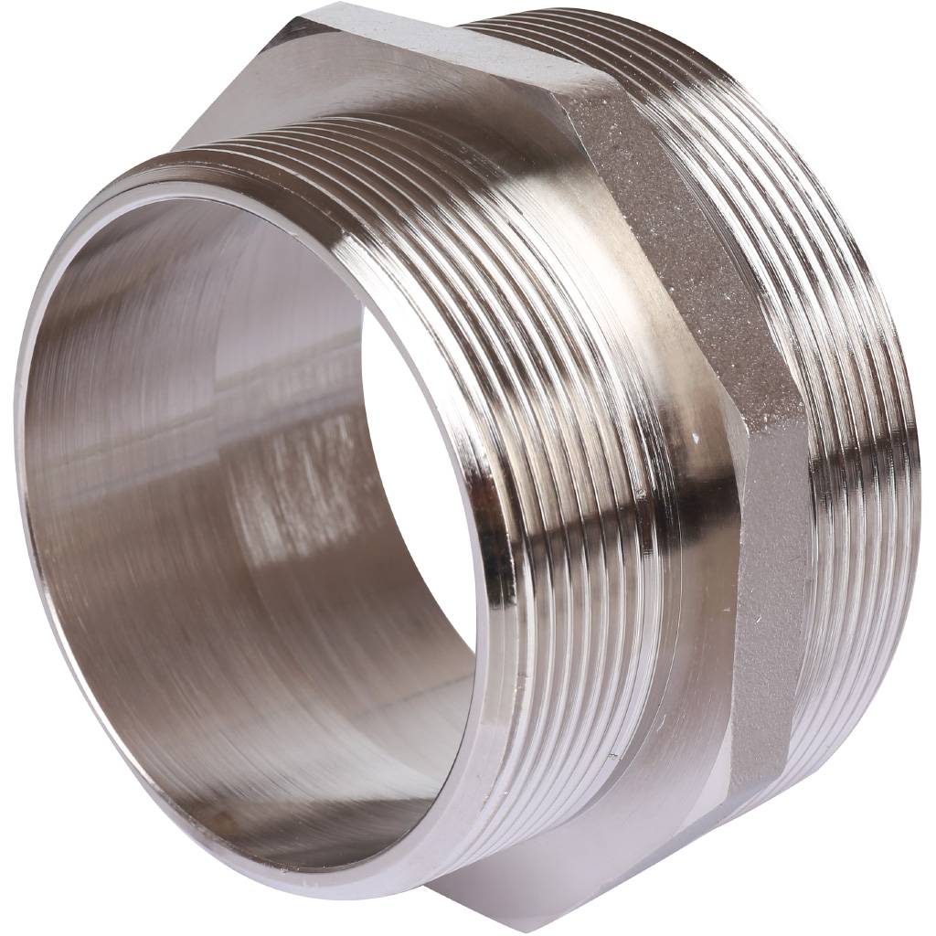 Ниппель НН STOUT переходной никелированный 3 X2 1/2, SFT-0004-003212