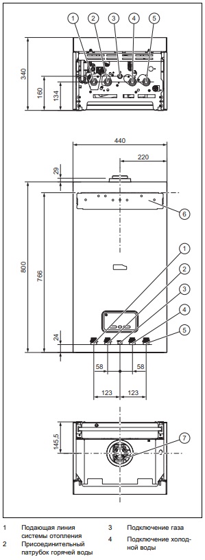 Газовый котел Protherm Пантера 25 КТО 25 кВт, 0010015242
