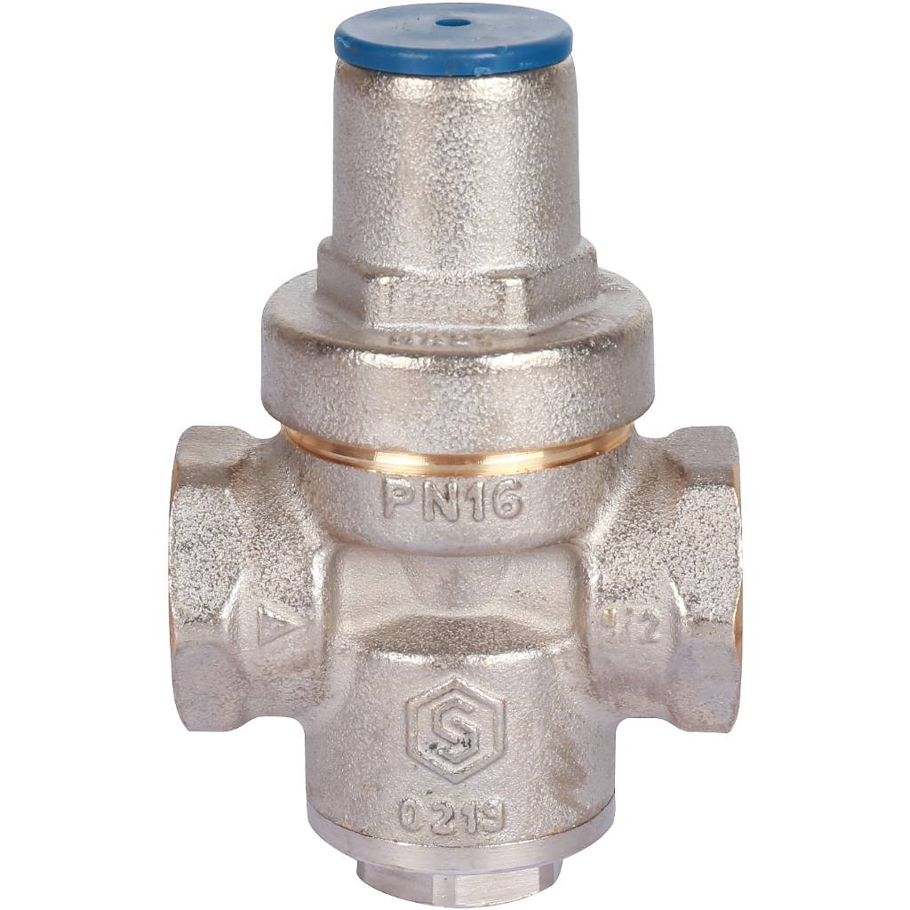 STOUT  Редуктор давления PN16 вн/вн 1/2  без подкл. манометра, SVS-1009-000015