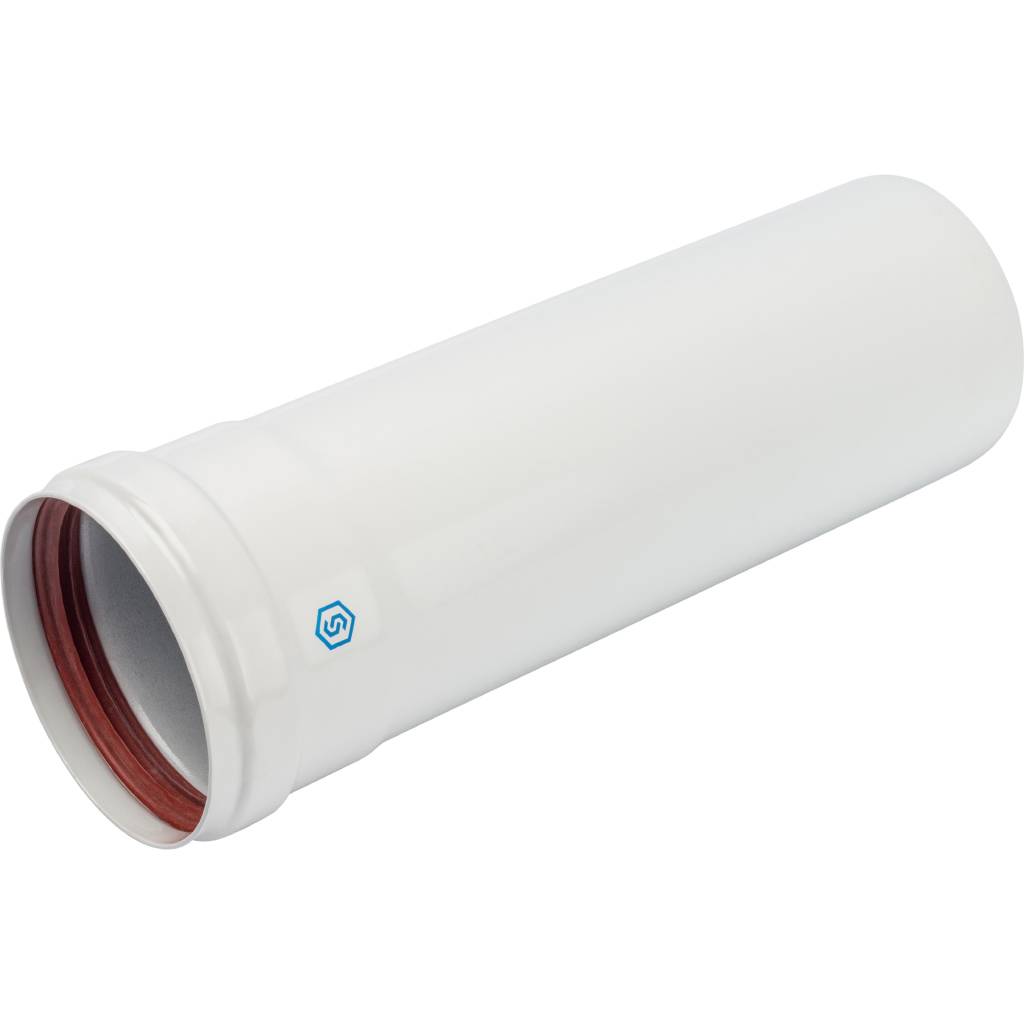 Элемент дымохода STOUT труба DN80 250 мм п/м, SCA-0080-000250