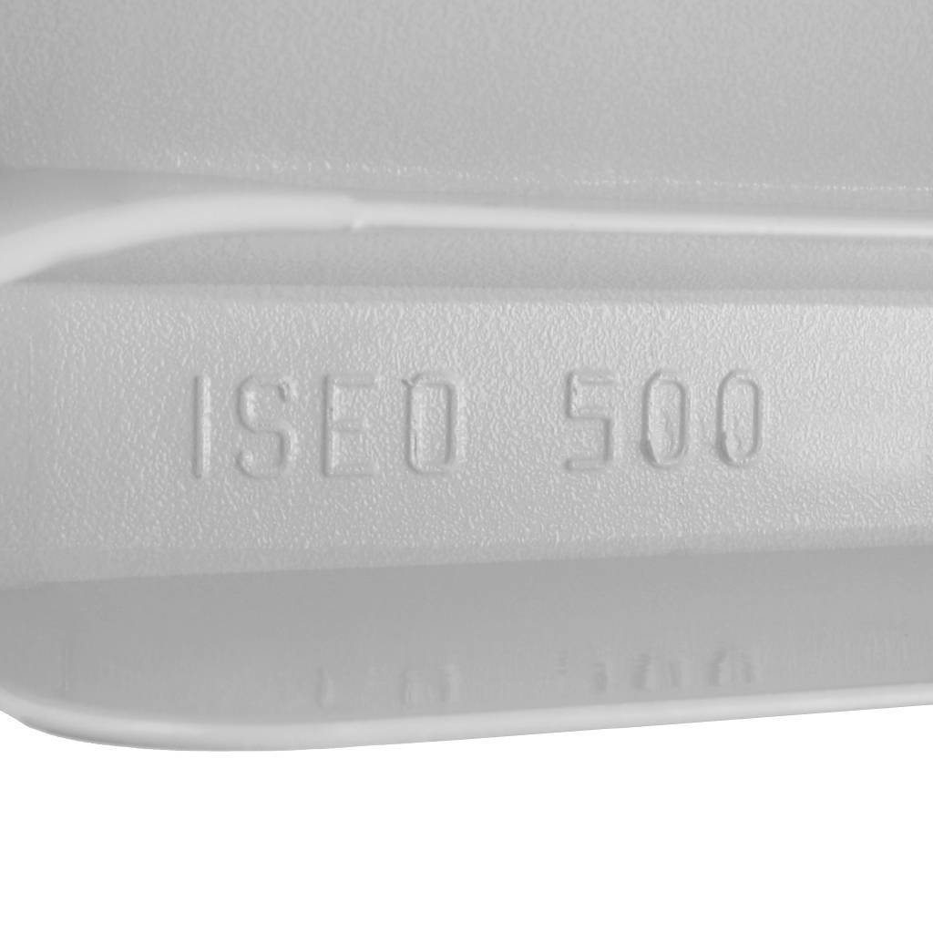 Радиатор алюминиевый Global ISEO 500 8 секций боковое подключение (белый RAL 9010), IS05001008
