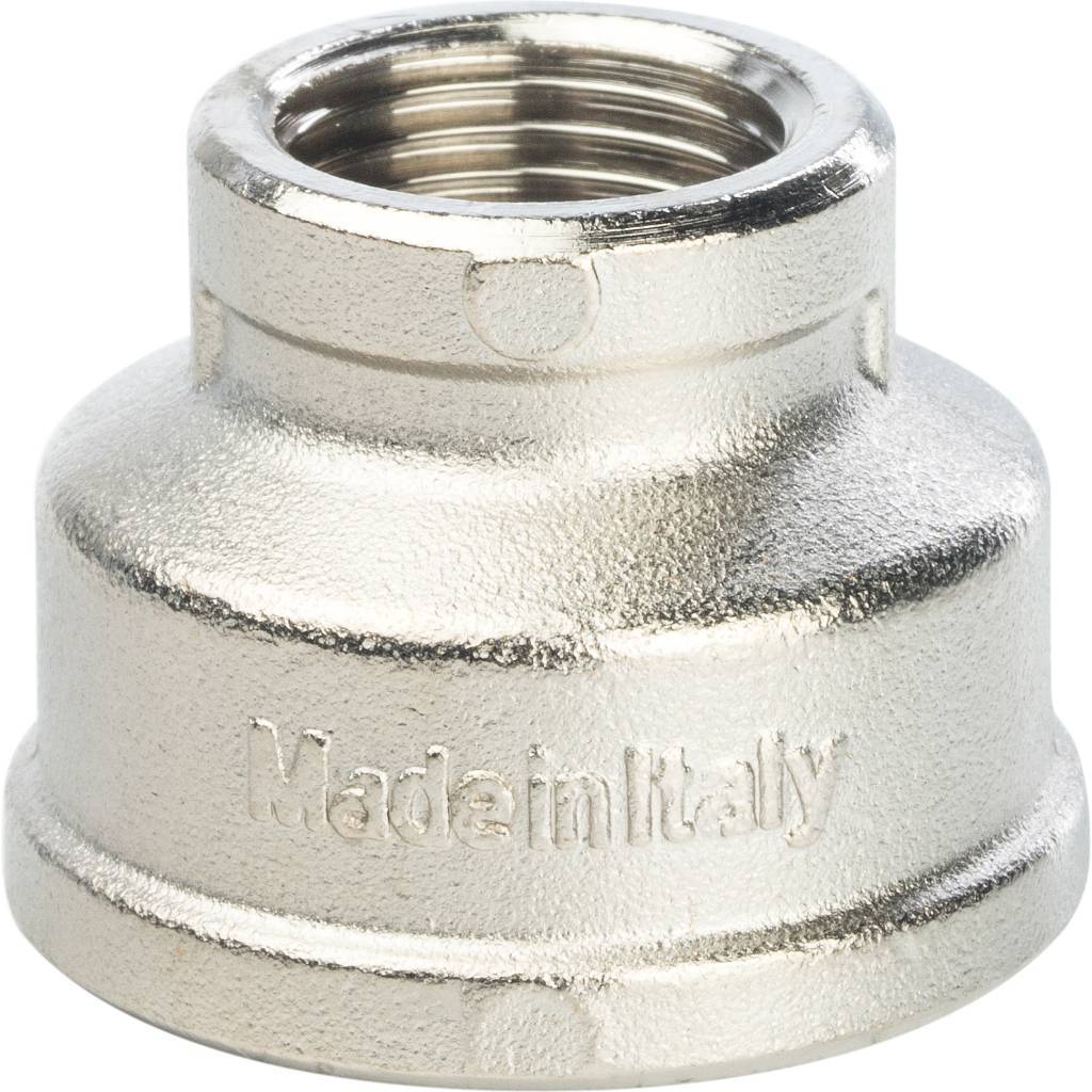 Муфта STOUT ВВ переходная никелированная 1 X1/2, SFT-0006-000112