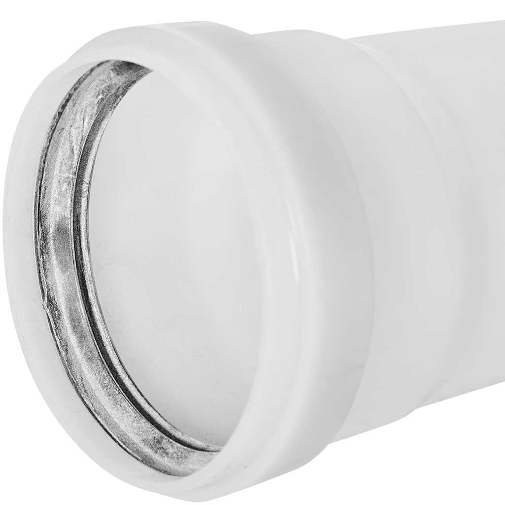 Удлинитель дымохода конденсационный ROMMER D80(п-м), L250, RCA-0808-00000250