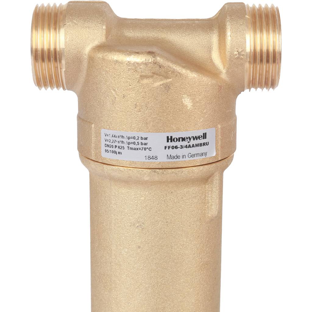 Honeywell (Resideo Braukmann) на горячую воду, 100 мкм, 3/4, FF06-3/4AAM
