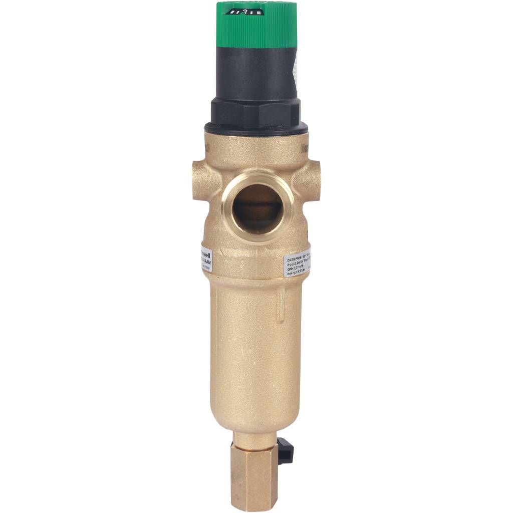 Honeywell (Resideo Braukmann) с редуктором, на горячую воду, 100 мкм, 3/4, FK06-3/4AAM