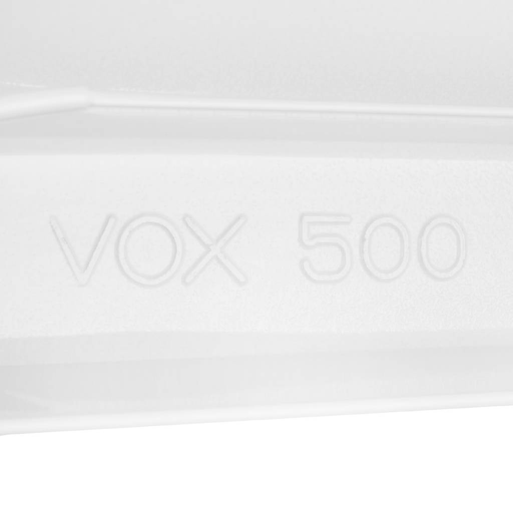 Радиатор алюминиевый Global VOX- R 500 4 секции боковое подключение (белый RAL 9010), VX05001004