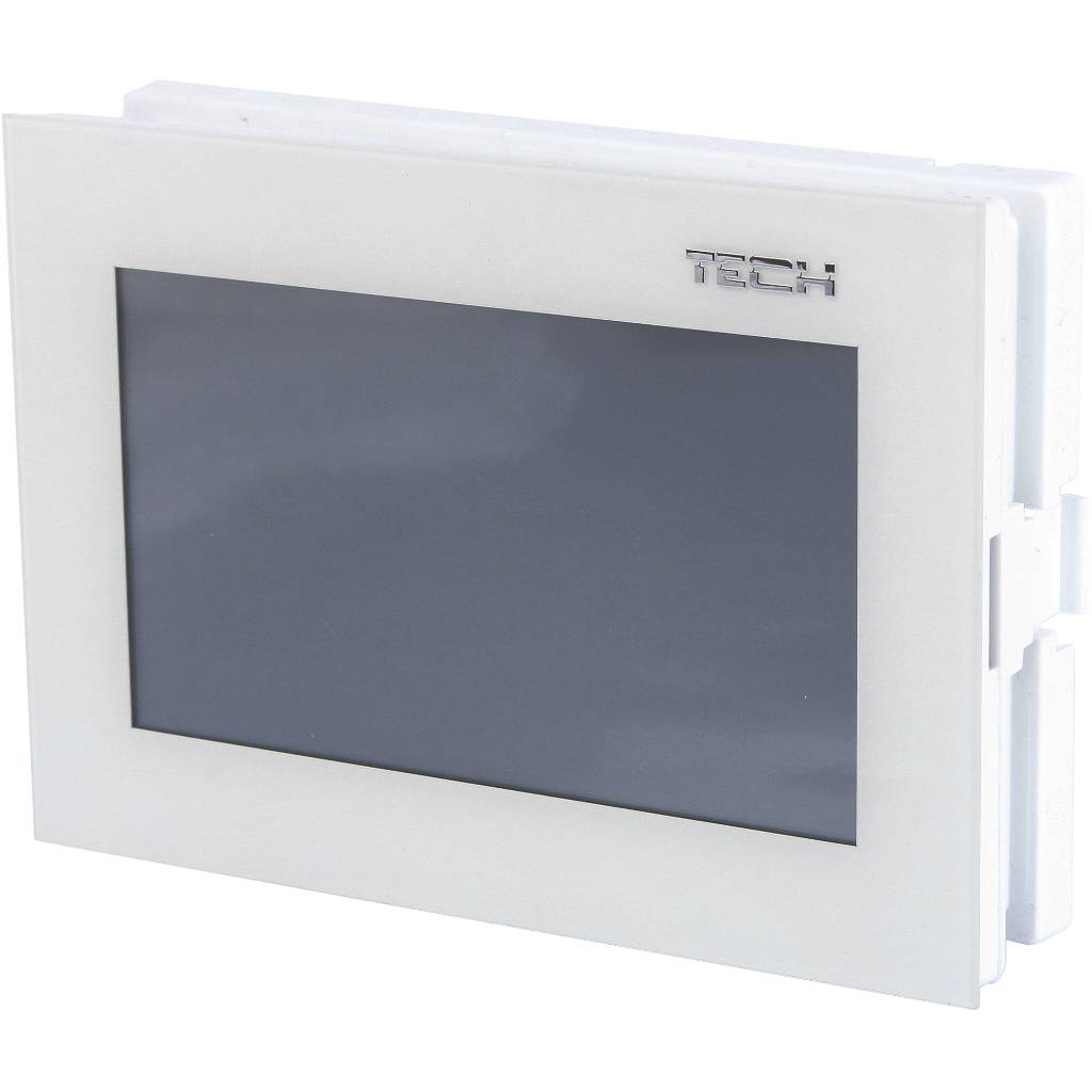 Комнатный регулятор с коммуникацией TECH OPENTHERM + коммуникации WI-FI, белый, ST-2801