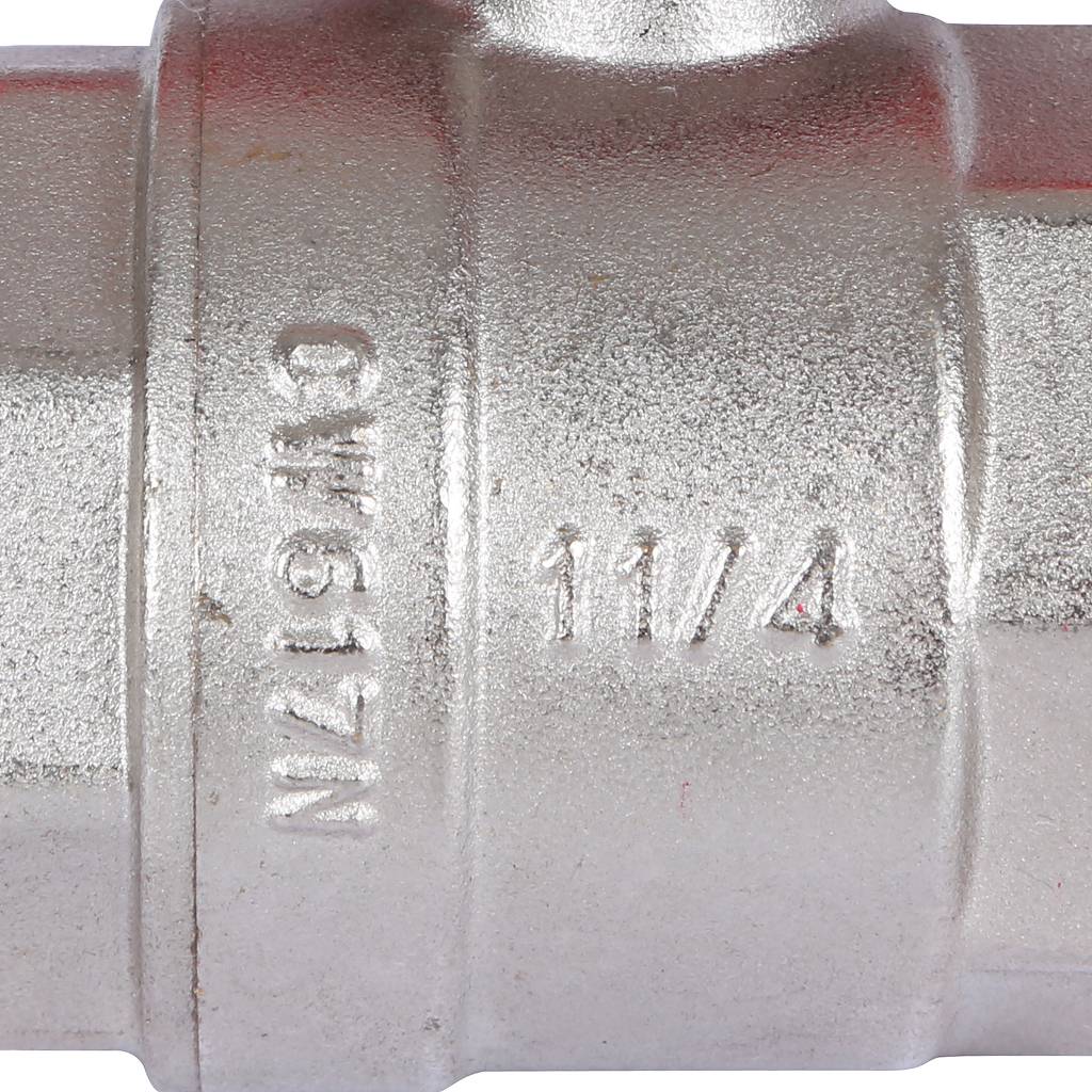 Кран шаровой ROMMER 1 1/4 НР/НР, ручка бабочка, RBV-0007-0410232