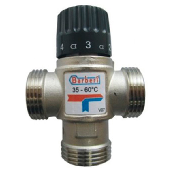 Термостатический смесительный клапан BARBERI OCTOPUS Rp 3/4” F - G 1”1/2 F, W51A20000