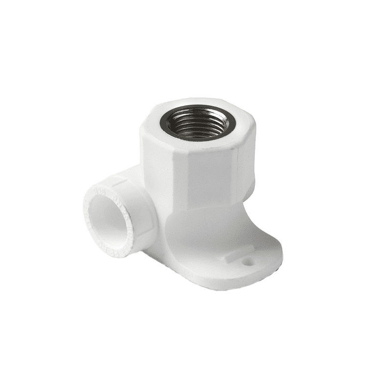 Уголок байпасный Pro Aqua d=20-1/2 PP-R для смесителя ВР Белый, PA13912
