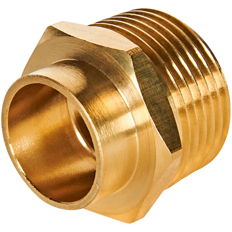 Переход JINTIAN ВП-НР 22x1 из латуни под пайку, JT-14243221