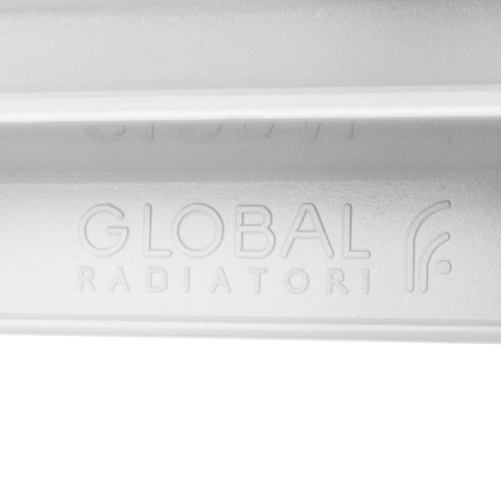 Радиатор биметаллический Global STYLE EXTRA 500 4 секции нижнее правое подключение (белый RAL 9010), STE05001004/DS