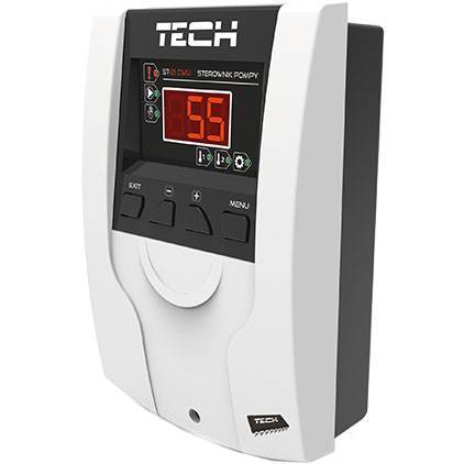 Контроллер для насоса бойлера TECH (от +5 до +50), ST-21 bufor