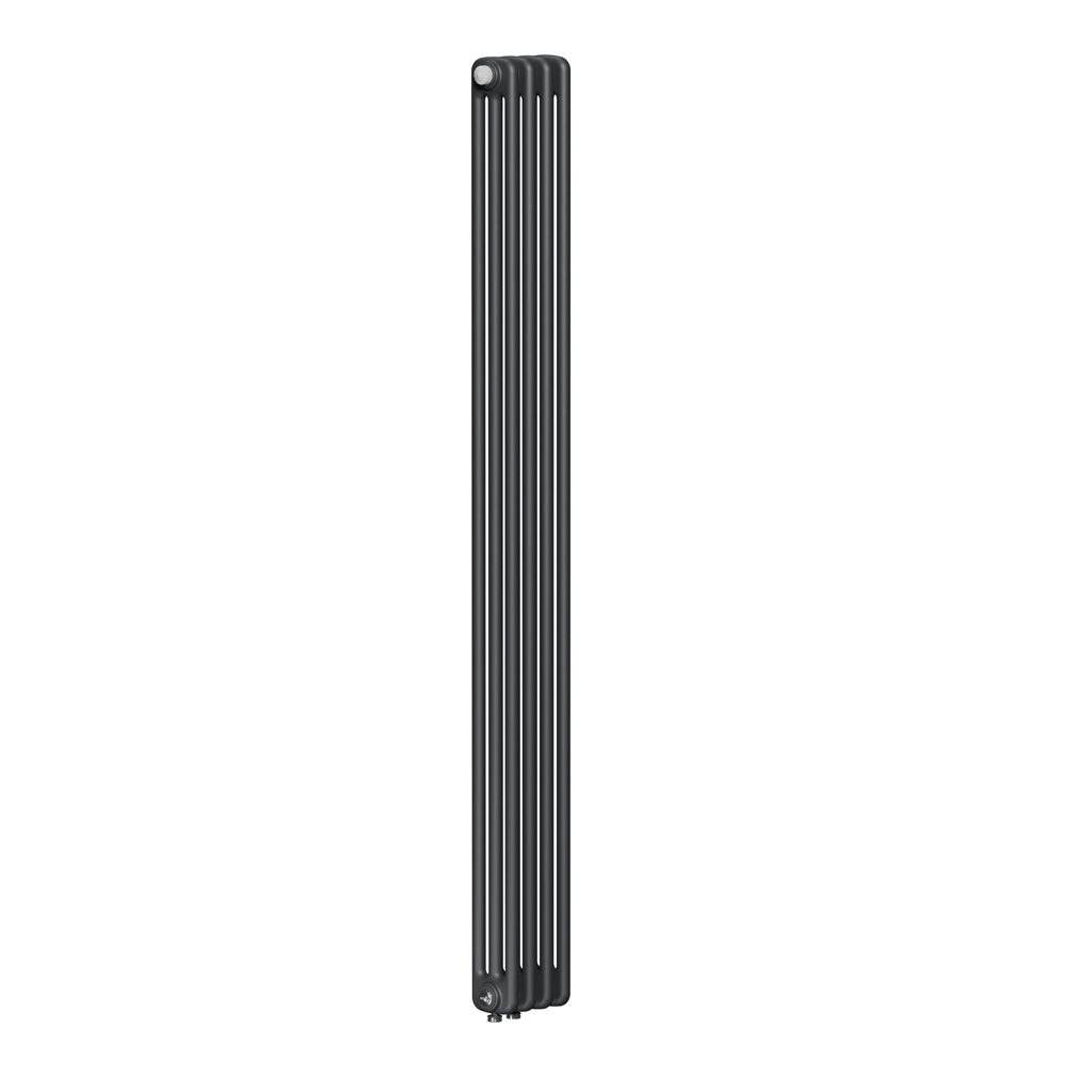 Трубчатый радиатор RIFAR TUBOG 3180/6  секций нижнее подключение D1 (Титан), TUB 3180-06-D1-TI