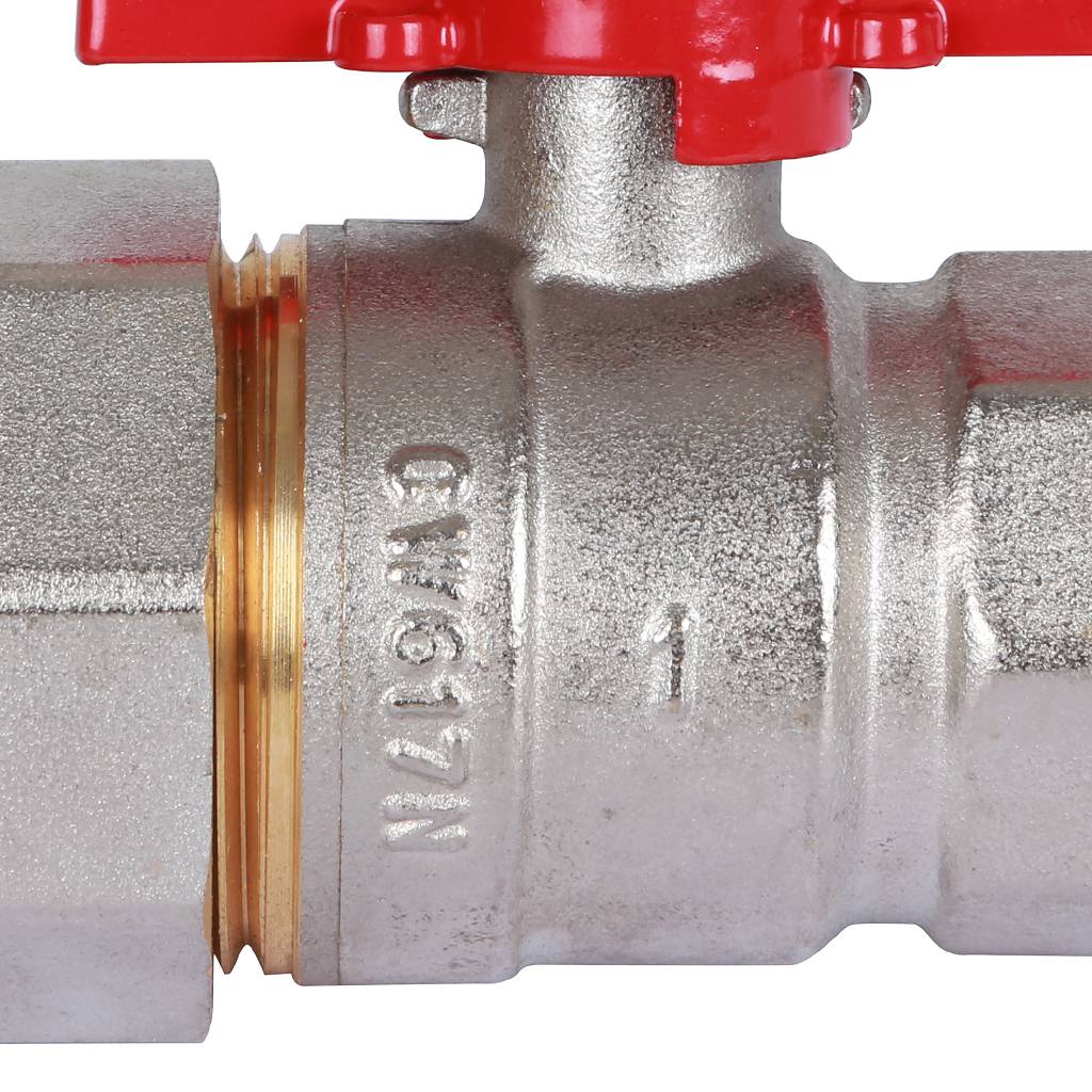 Кран шаровой ROMMER с американкой 1 ВН/НР, ручка бабочка, RBV-0005-0510225