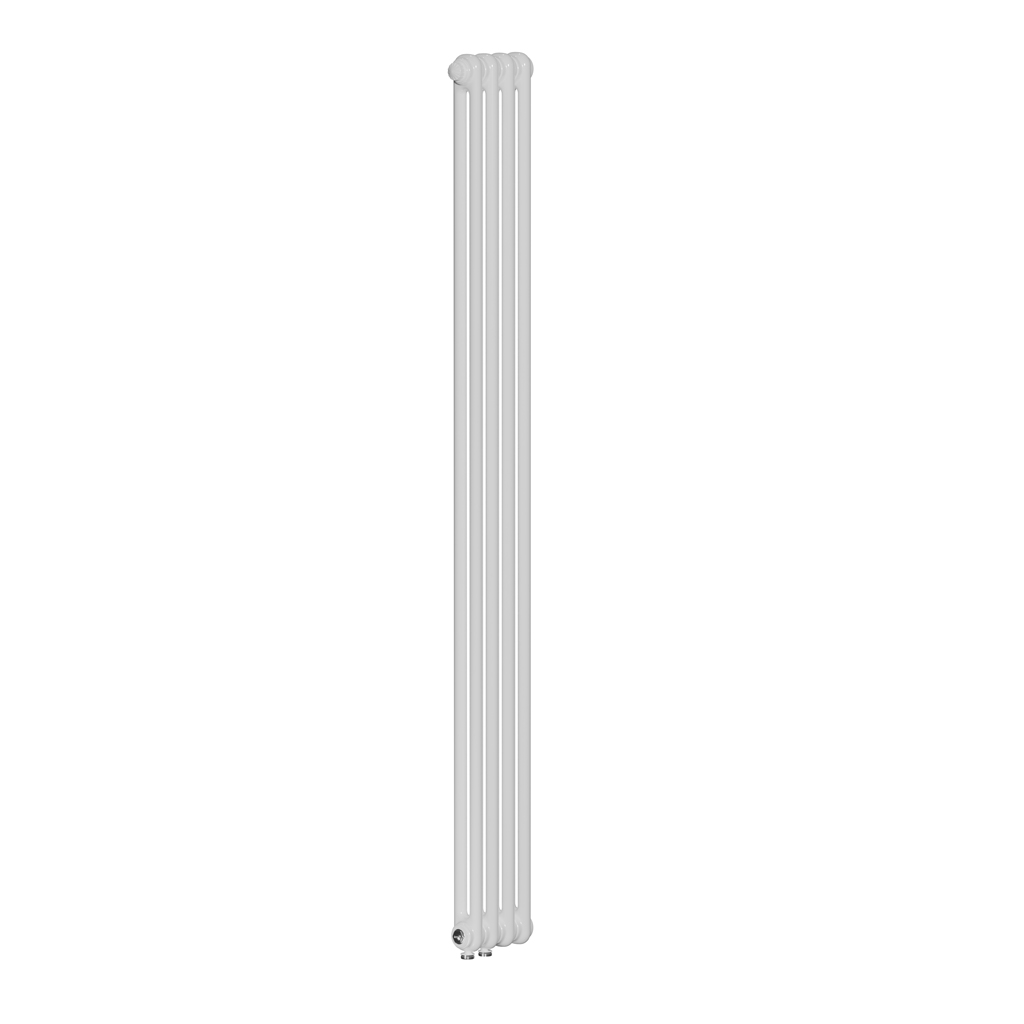 Трубчатый радиатор RIFAR TUBOG 2180/7 секций нижнее подключение DV1 (белый RAL 9016), TUB 2180-07-DV1
