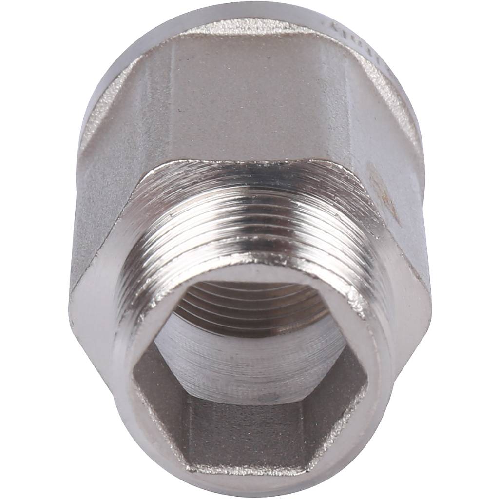 Удлинитель STOUT ВН шестигранный никелированный 1/2 x1/2, SFT-0055-001212