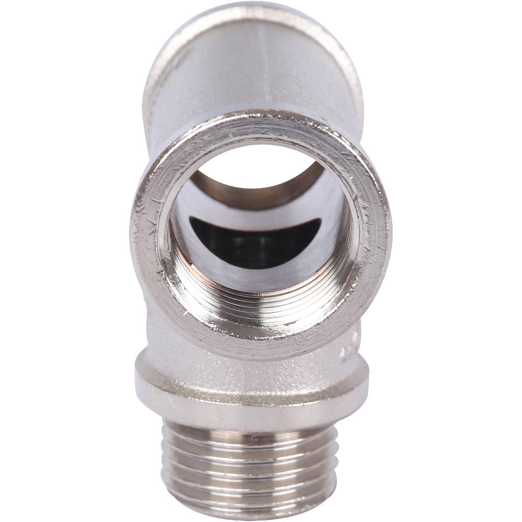 Тройник STOUT ВНВ никелированный 1/2 x1/2 x1/2, SFT-0065-121212