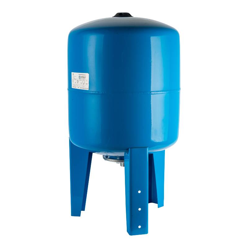 Расширительный бак STOUT STW-0002 гидроаккумулятор 50 л. вертикальный (цвет синий), STW-0002-000050