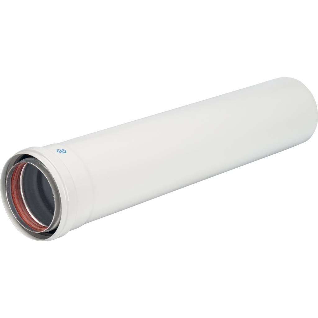 *SCA-0080-800250 STOUT Элемент дымохода DN80/100 труба 250 мм утепленная п/м, SCA-0080-800250