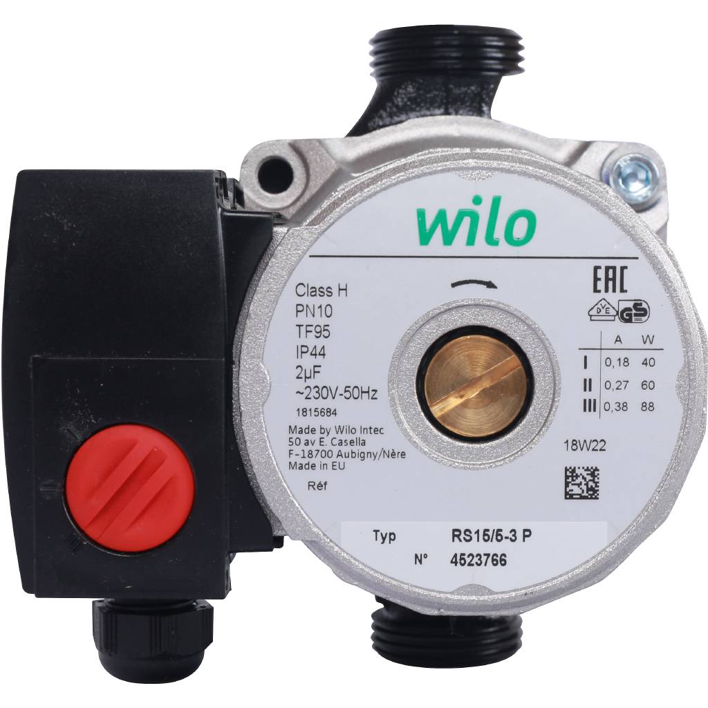 Насос STOUT Wilo RS 15/5-3PL 130, 50220