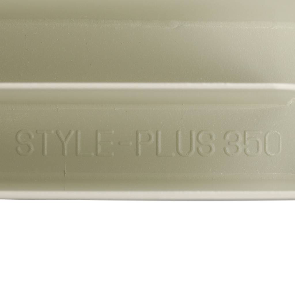 Радиатор биметаллический Global STYLE PLUS 350 12 секций боковое подключение (белый RAL 9010), STP03501012