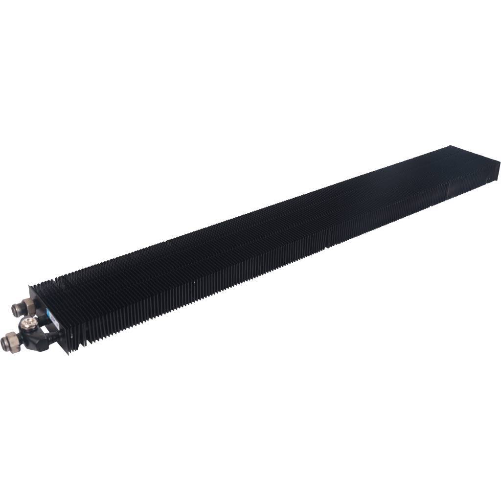 Внутрипольный конвектор STOUT SCN-1100 80х300х1400 (Решётка роликовая) правое подключение, SCN-1100-0830140