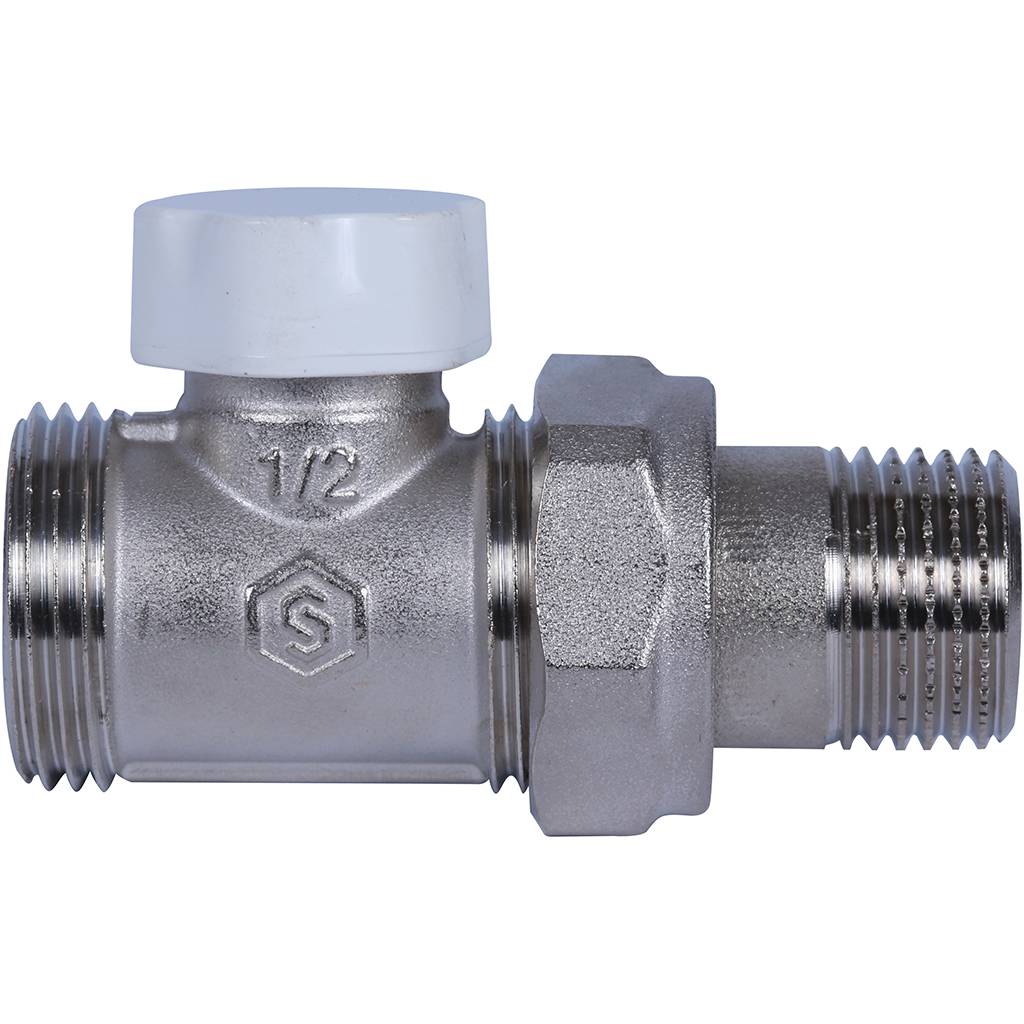 Клапан запорно-балансировочный прямой STOUT SVL 1/2 х 3/4 ЕК, SVL-1196-000015