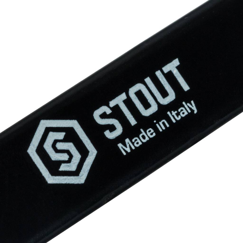 Кран шаровой STOUT полнопроходной, НР/НР, ручка рычаг 3/4, SVB-0005-000020