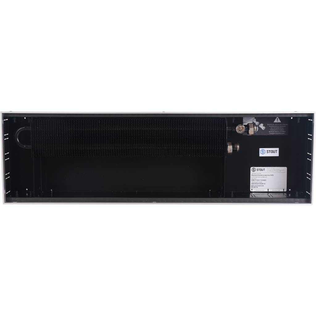 Внутрипольный конвектор STOUT SCN-1100 110х240х800 (Решётка роликовая) правое подключение, SCN-1100-1124080