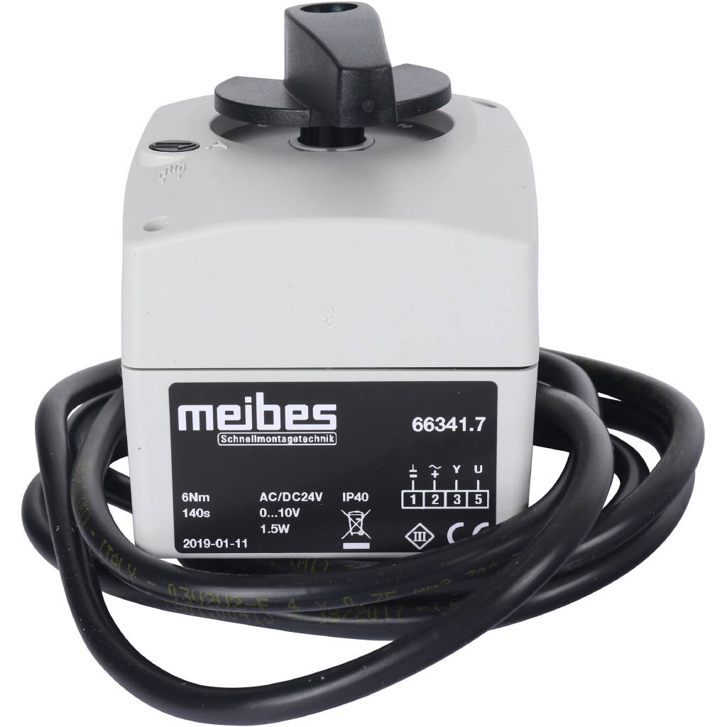 Электрический сервомотор Meibes 24 В cигнал 0-10 В, M66341.7