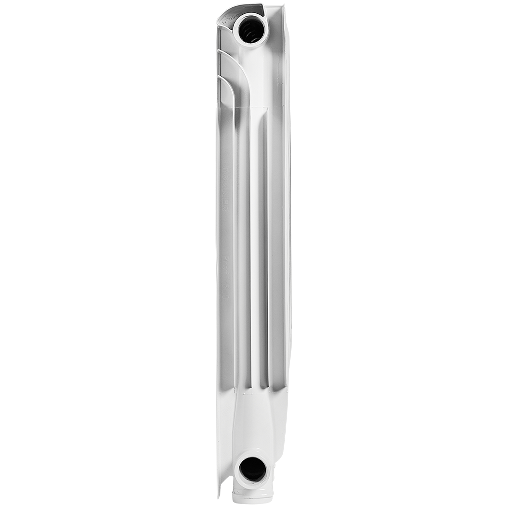 Радиатор алюминиевый ROMMER Profi 500 12 секции (AL500-80-80-100) (RAL9016), RAL-1210-050012