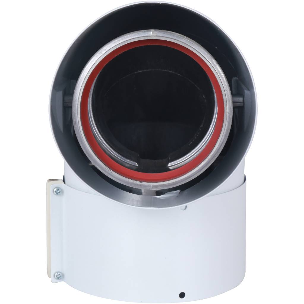 Отвод Vaillant 87гр для труб 80/125, 303610