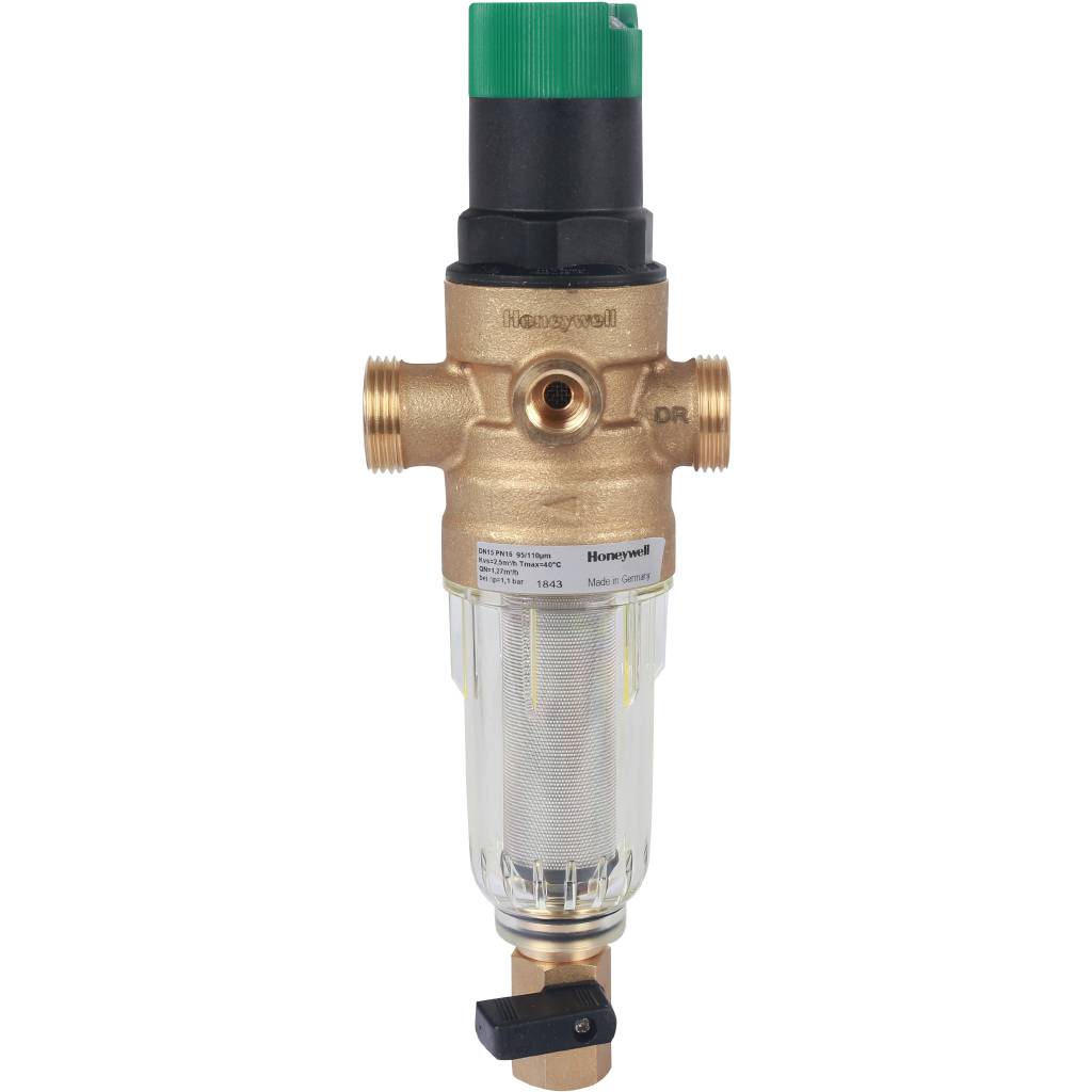 Honeywell (Resideo Braukmann) с редуктором, на холодную воду, 100 мкм, 3/4, FK06-3/4AA