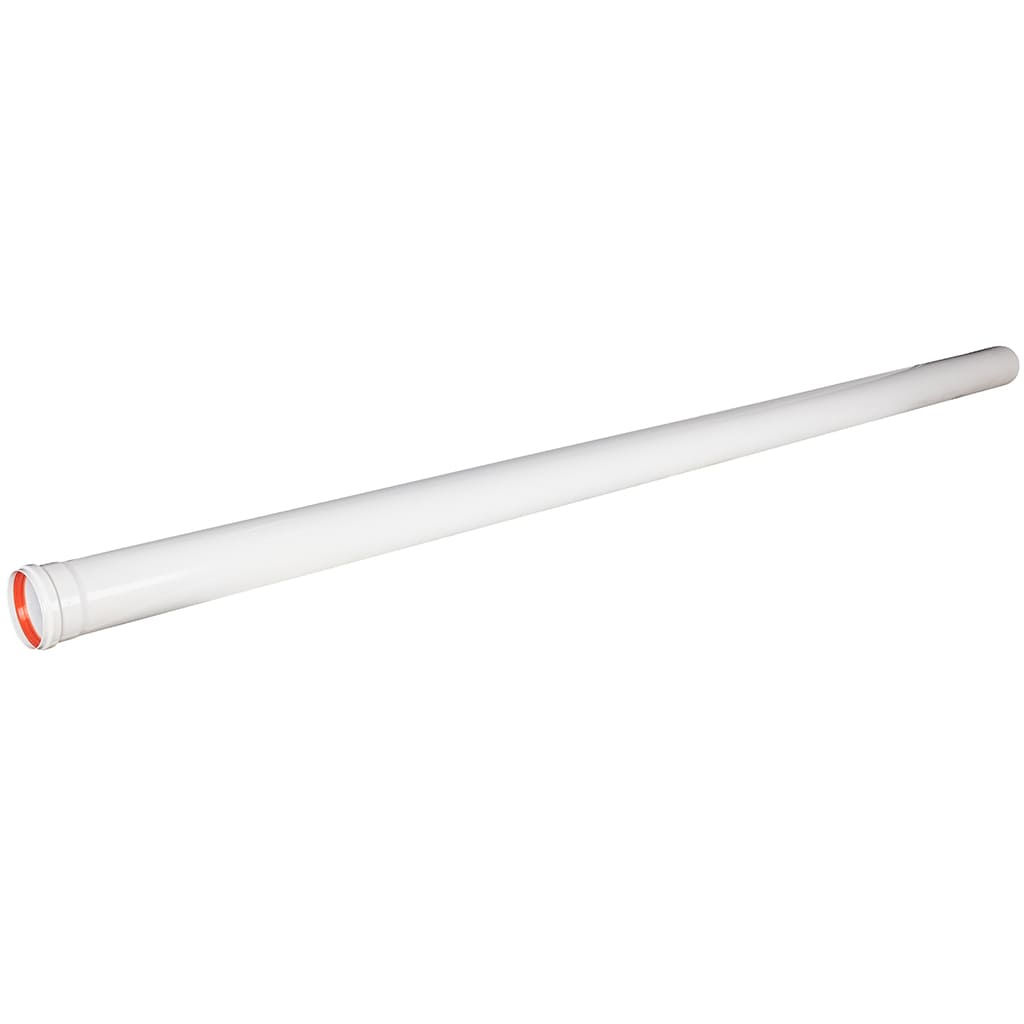 Удлинитель дымохода традиционный ROMMER D80(п-м), L2000, RCA-0080-002000