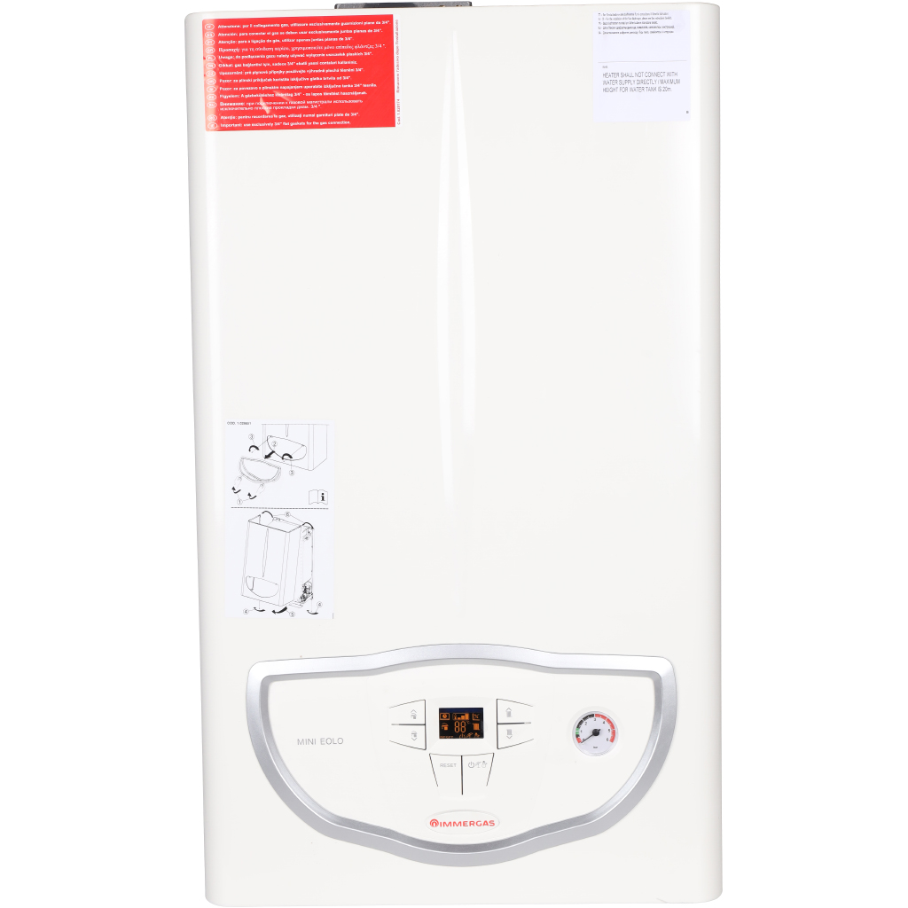 Котел газовый настенный/двухконтурный/турбированный Immergas Mini Eolo 24 3 E, 3.020853