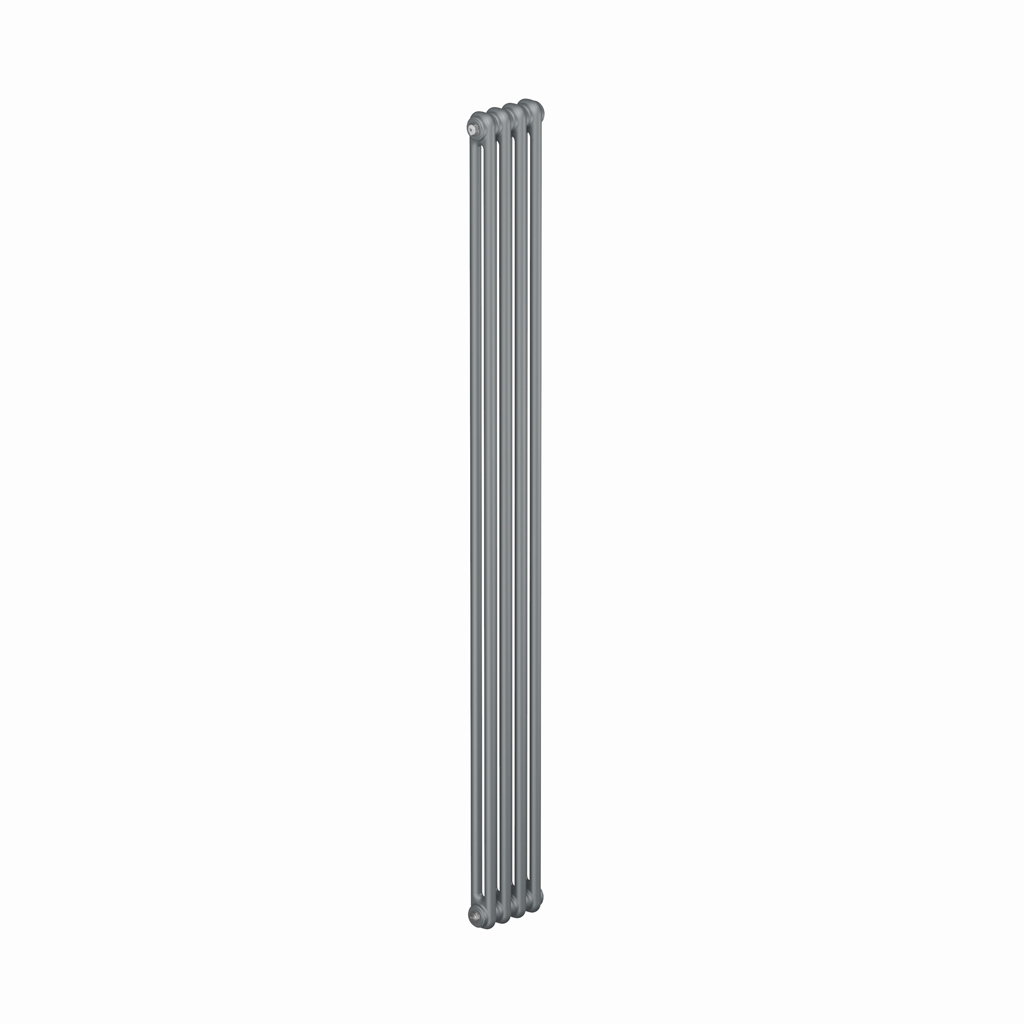 Трубчатый радиатор RIFAR TUBOG 2180/8 секций боковое подключение (Титан), TUB 2180-08-TI