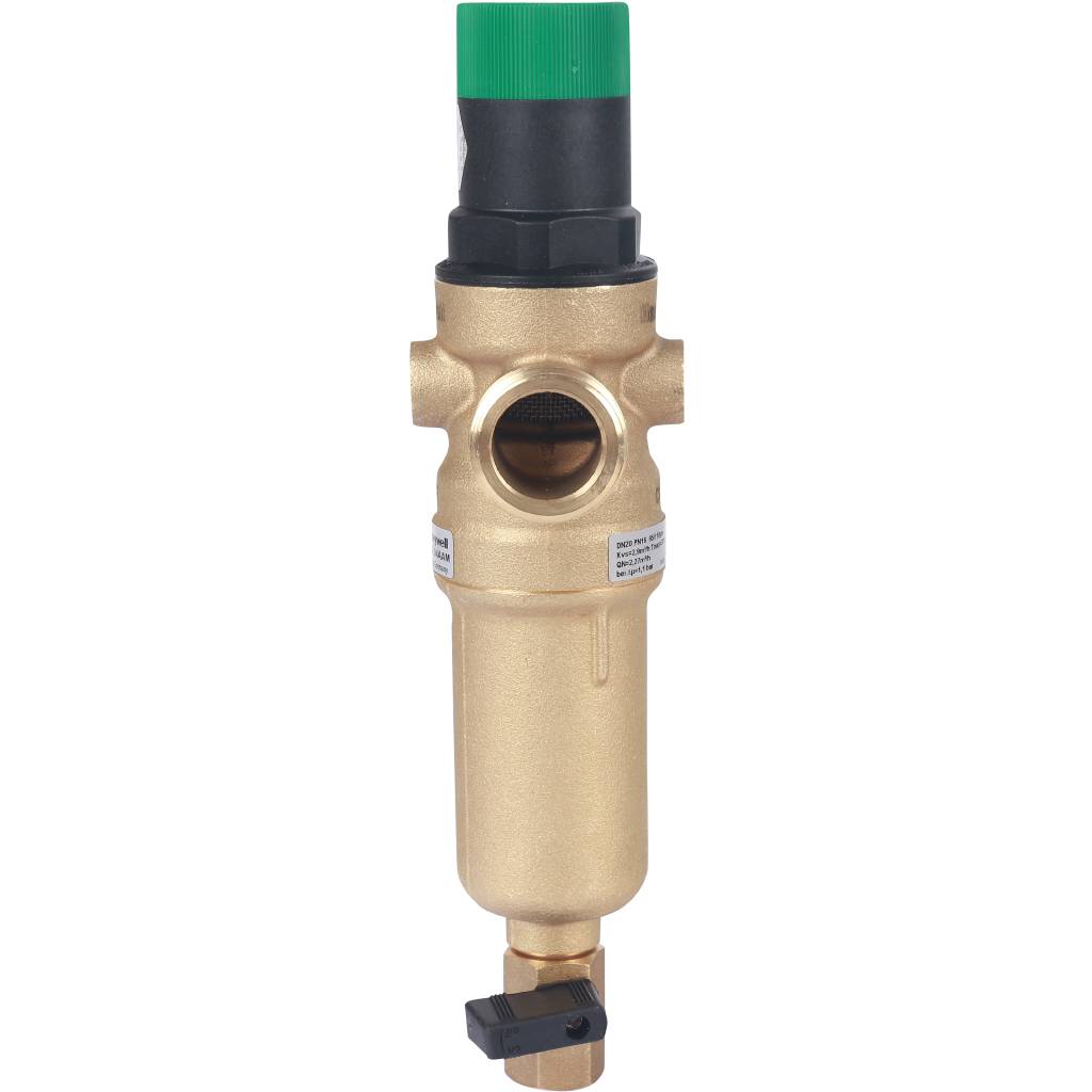 Honeywell (Resideo Braukmann) с редуктором, на горячую воду, 100 мкм, 3/4, FK06-3/4AAM