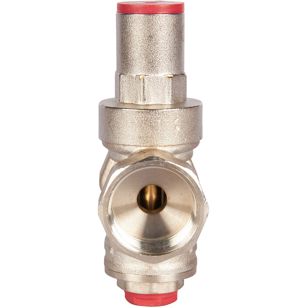 Редуктор давления ROMMER PN16 вн/вн 3/4 с выходом под манометр, RVS-0010-000020