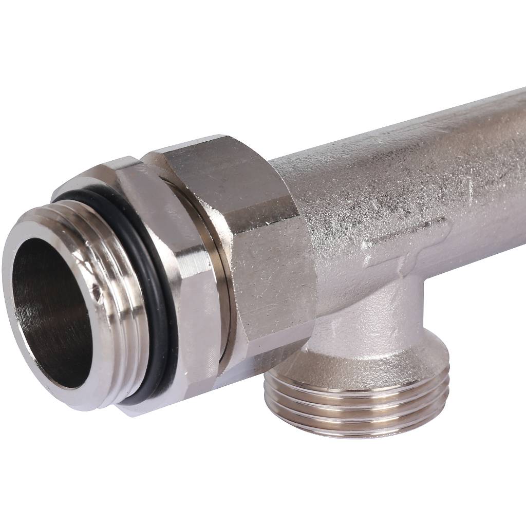 Насосно-смесительный узел STOUT SDG-0120 с термостатическим клапаном 20-43°C жидкокристаллическим термометром, с насосом UPSO 25-65, 130 mm, SDG-0120-005001