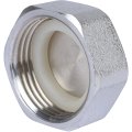 Заглушка хром. FAR для коллектора 1 (ВР), FK 4100 1