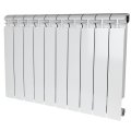 Радиатор биметаллический STOUT ALPHA 500 10 секций боковое подключение (белый RAL 9016), SRB-2310-050010