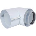 Отвод Vaillant для труб 80/125 мм. 87° РР, 303210