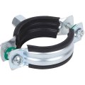 Хомут оцинкованный с epdm Walraven Крепеж 2S M8/10 113-118 мм, 33435118