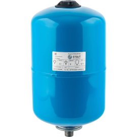 Расширительный бак STOUT STW-0001 гидроаккумулятор 12 л. вертикальный (цвет синий), STW-0001-000012