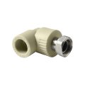 Угольник Pro Aqua d=20-3/4 PP-R с накидной гайкой Серый, PA29210G